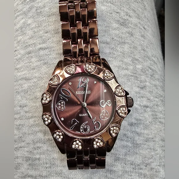 Vintage Kessaris Brown or Bronze Ladies Watch